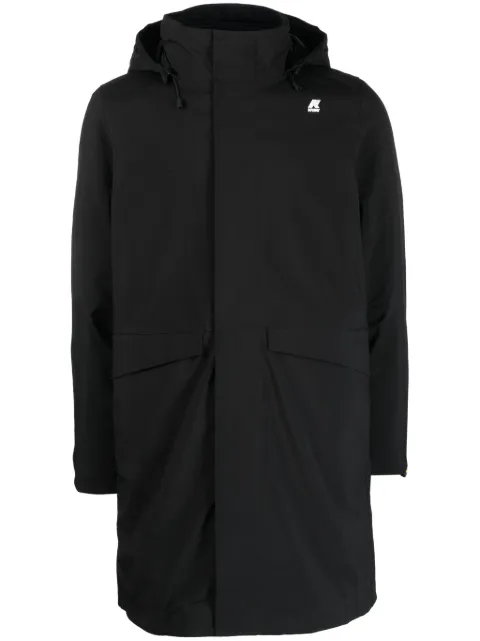 K-Way Thomal logo-embossed padded jacket