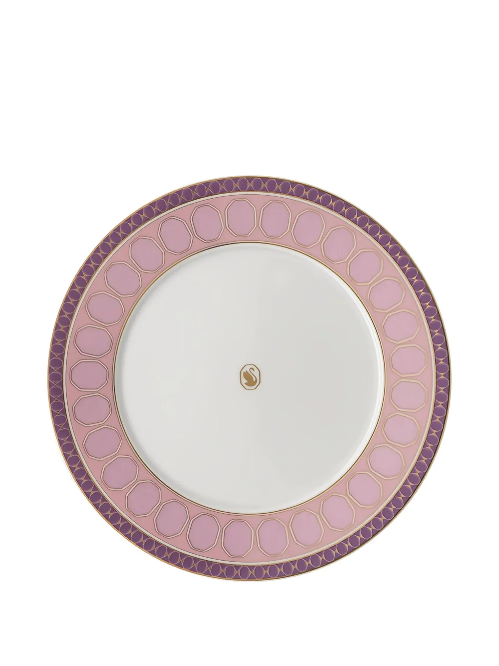 Rosenthal Signum Rose Plate (24cm X 24cm) In Pink