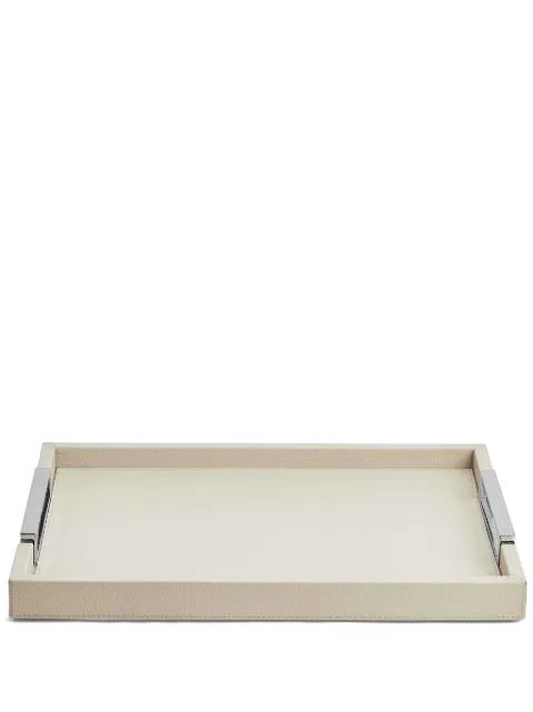 Giobagnara plateau Victor en cuir 