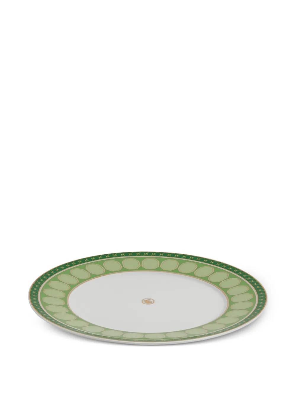 Rosenthal Geometric-pattern Plate In Green