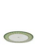 Rosenthal geometric-pattern plate - Green