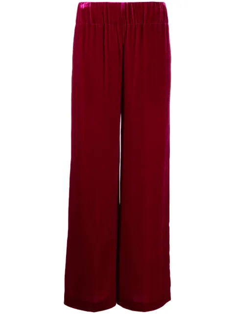ASPESI pantalones de terciopelo anchos