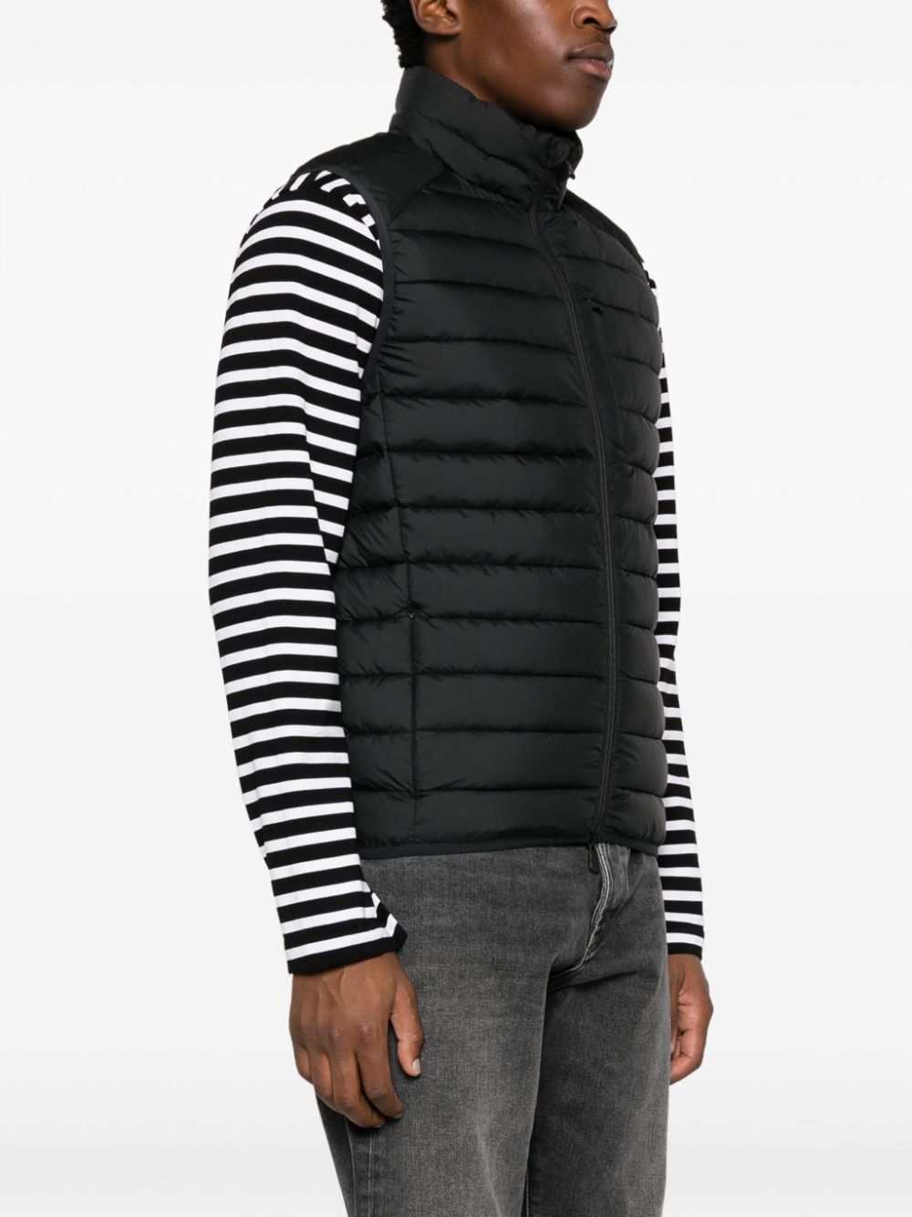 Shop Save The Duck Rhus Quilted Gilet In Black