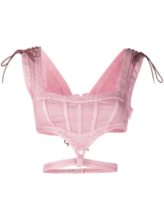 Jean Paul Gaultier Jean's Orage Cut-Out Halter Top NEW