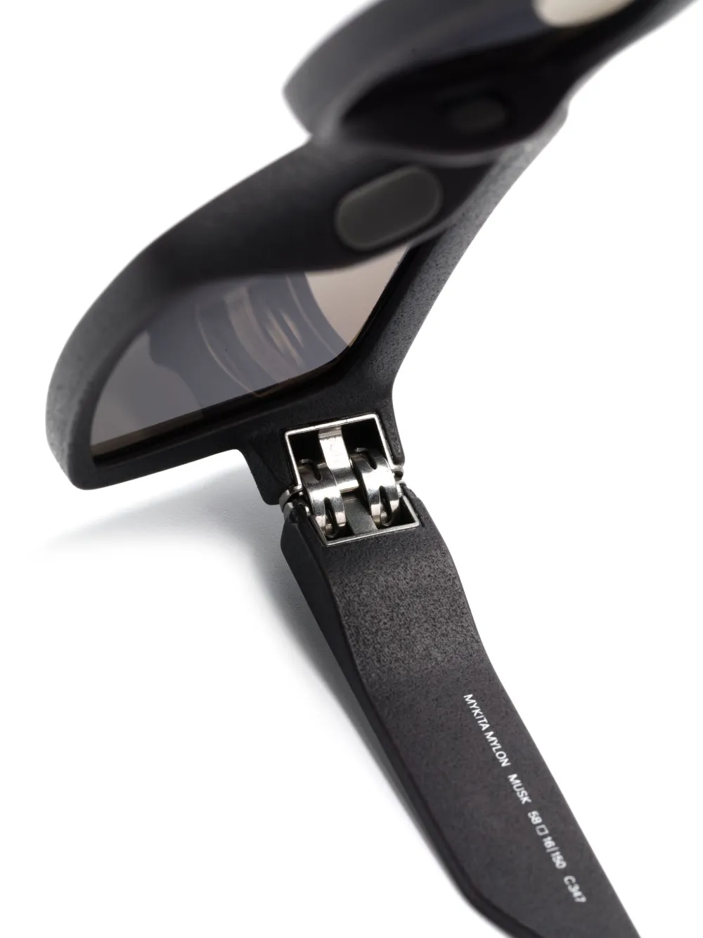 Mykita Musk zonnebril met rechthoekig montuur Grijs