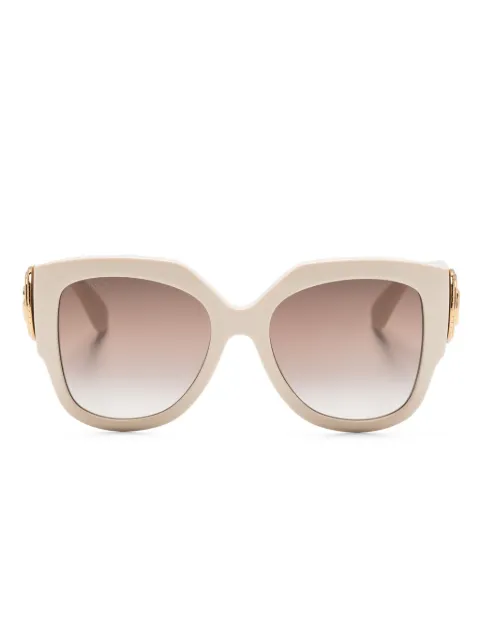 Gucci Eyewear logo-plaque round-frame sunglasses
