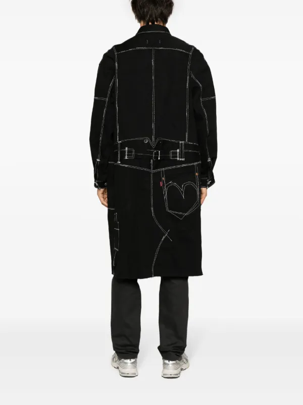 x Levi's® denim jacket in black - Junya Watanabe