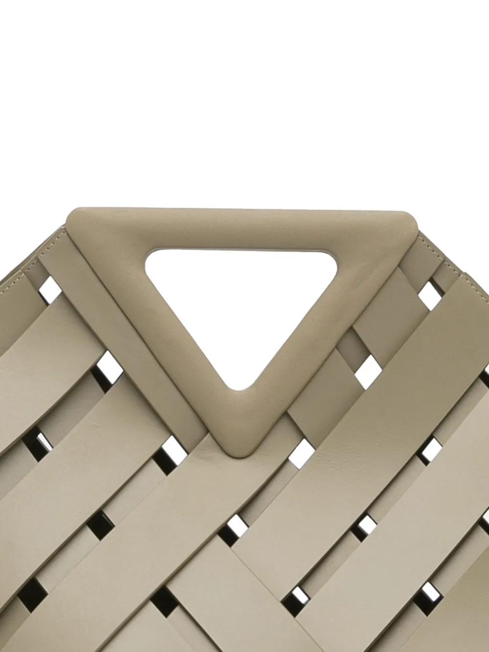 Bottega Veneta Pre-Owned Intrecciato Point leather bag - Beige