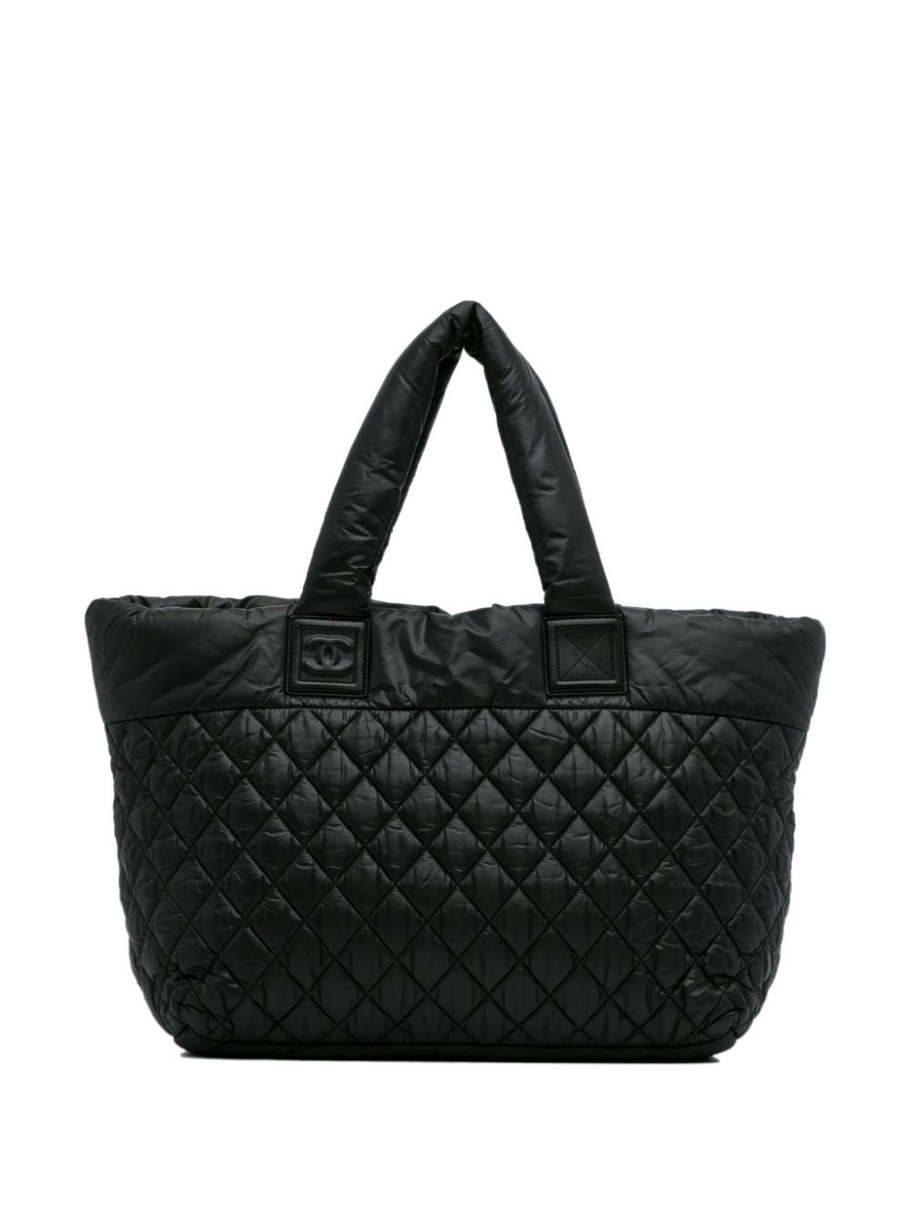 CHANEL Pre-Owned 2009-2010 Coco Cocoon tote bag - Zwart