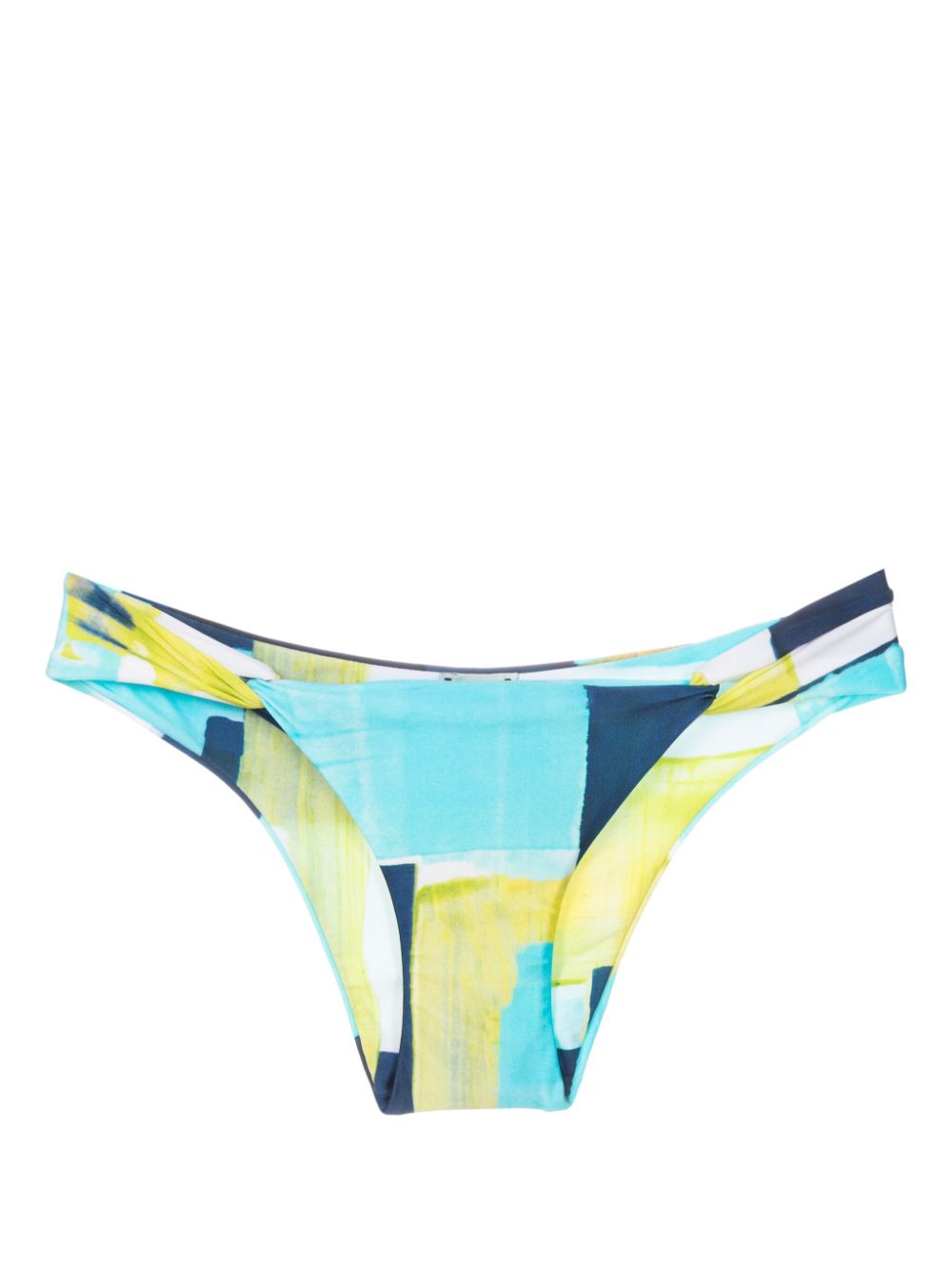 Lenny Niemeyer abstract-pattern print bikini bottoms - Multicolour