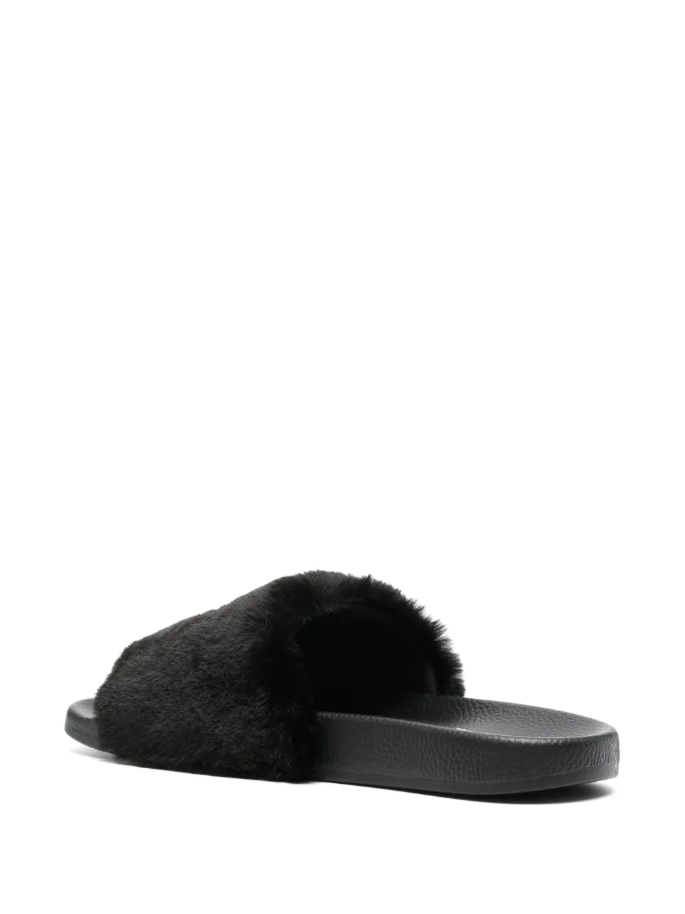 Fur hot sale slide slippers