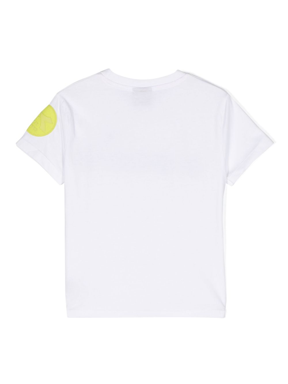 Diadora Junior logo-print cotton T-Shirt - Wit