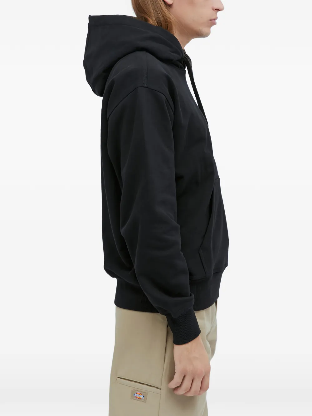 DICKIES Sweater met logodetail en capuchon Zwart