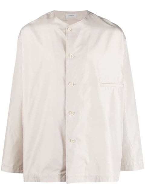 LEMAIRE button-up silk shirt