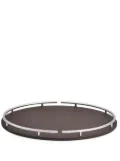Giobagnara Circus oval-shape tray - Brown