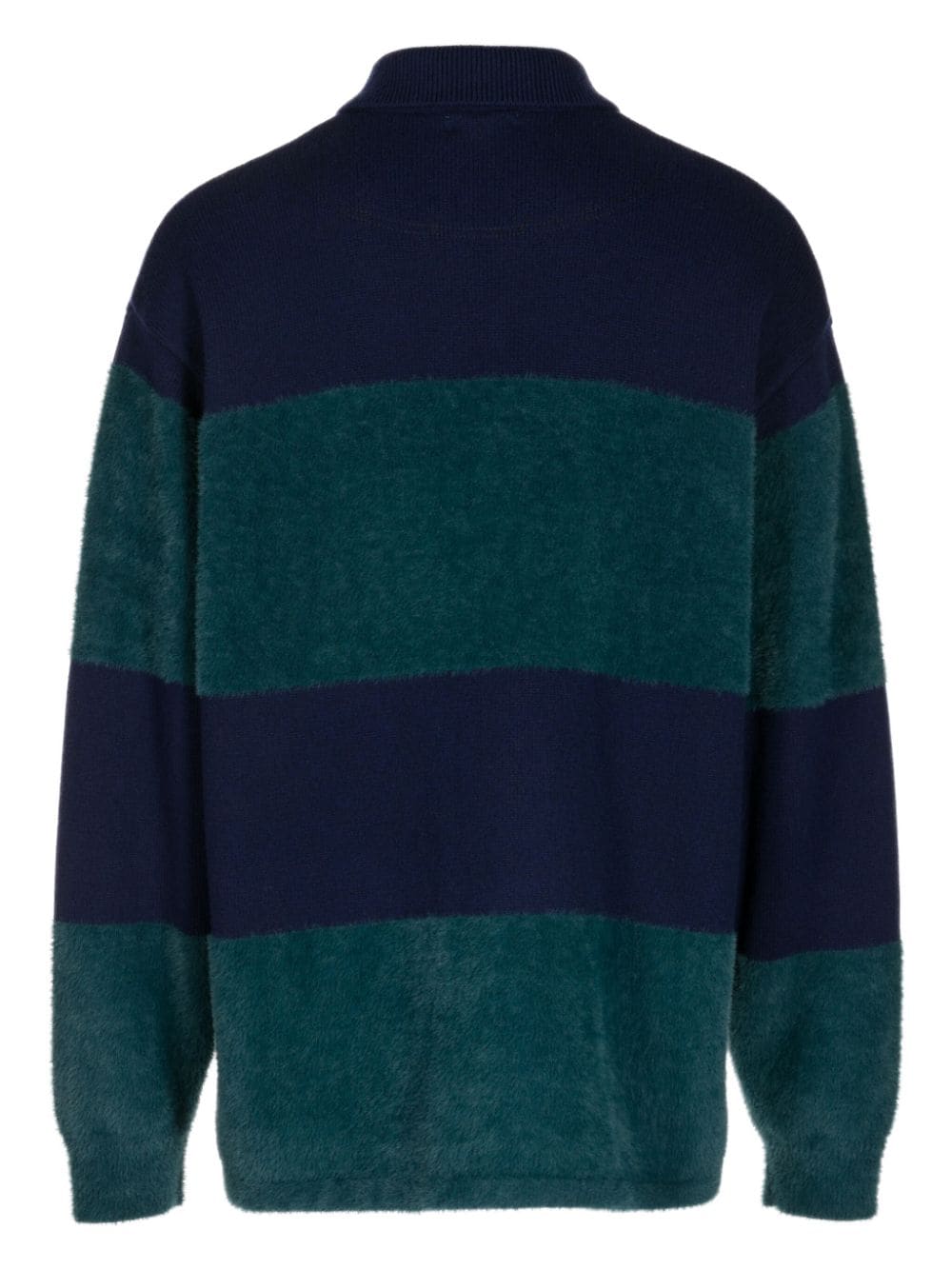 EYTYS striped brushed wool-blend jumper - Blauw