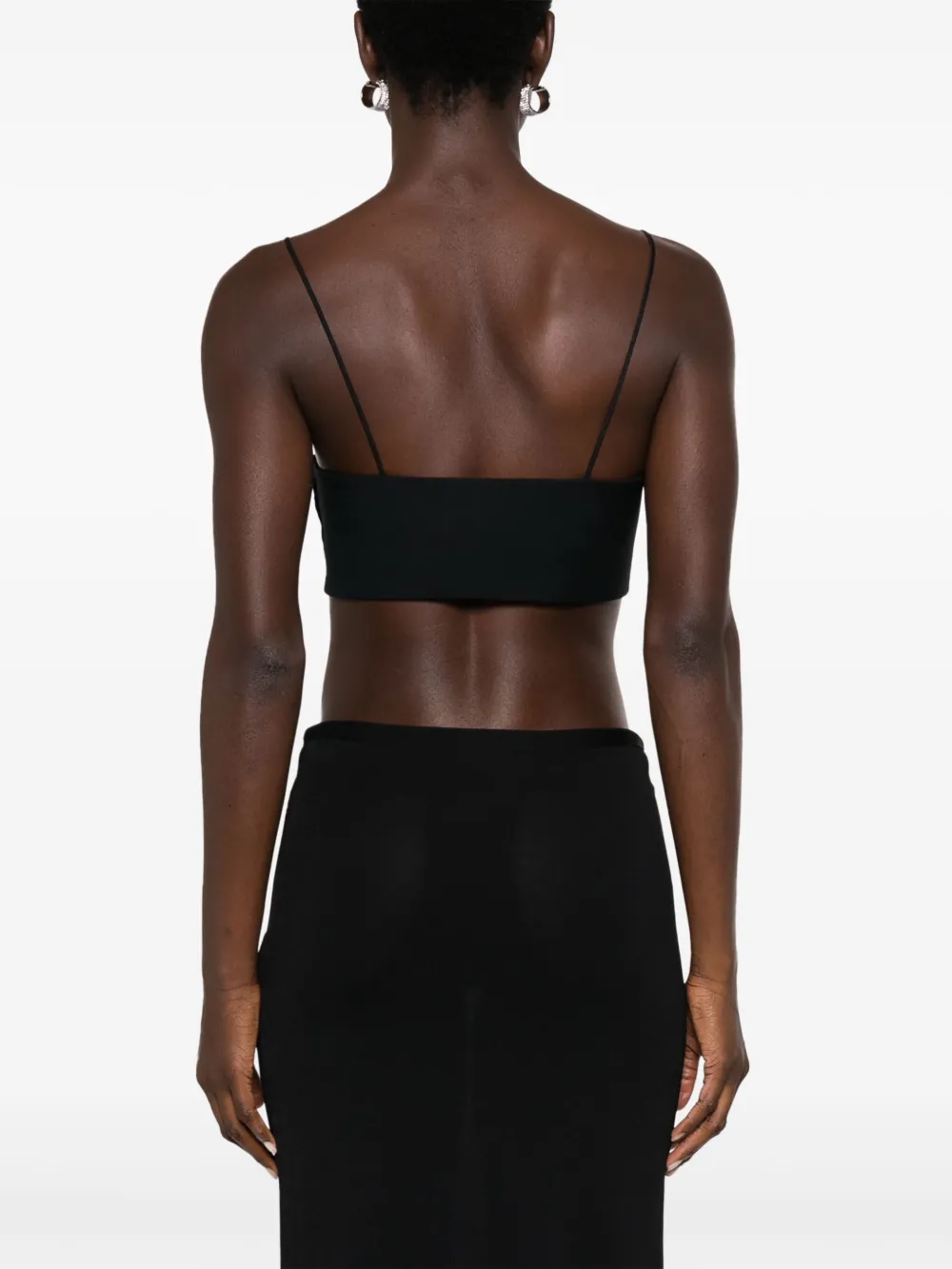 Nué Phoenix Bralette In Black