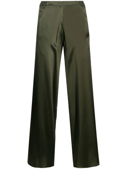 Christopher Esber wide-leg silk trousers