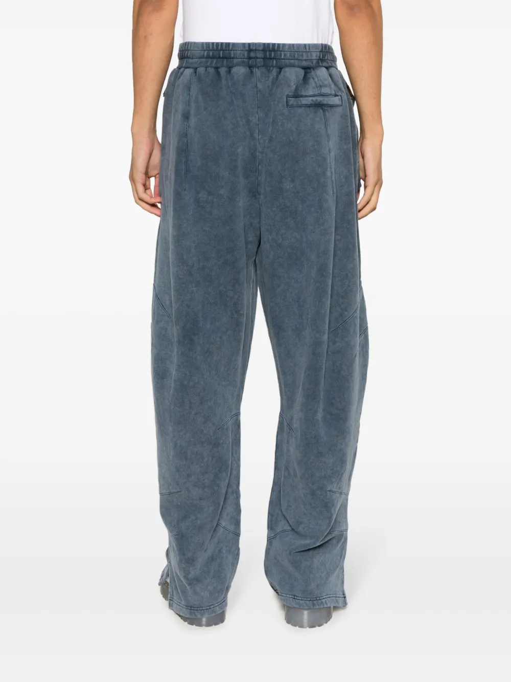 A-cold-wall* Uniform Jersey Track Pants In Blue