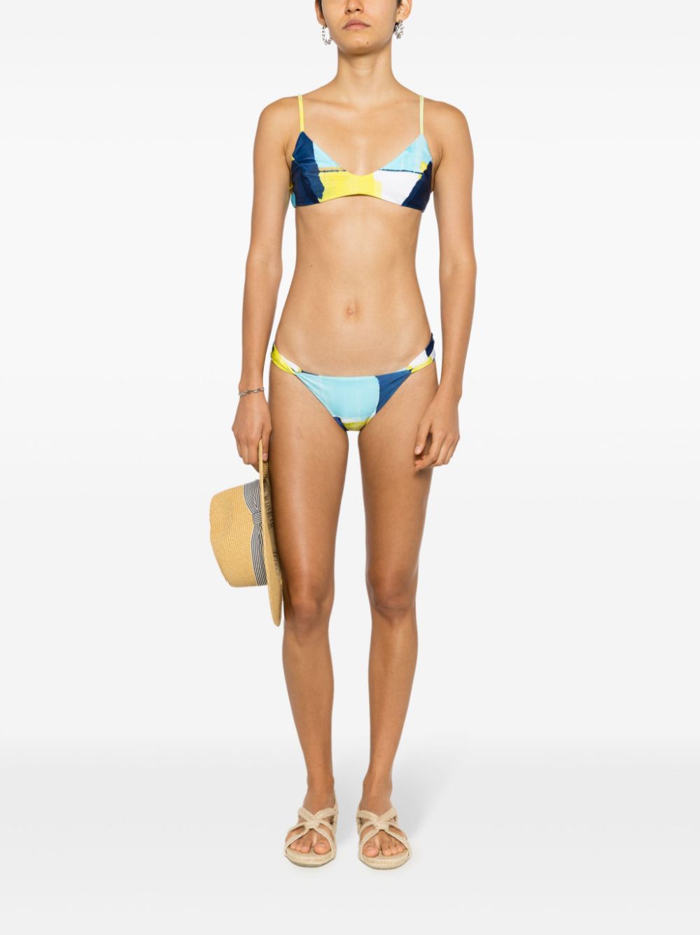 Lenny Niemeyer Bikinitop met abstracte print - Veelkleurig