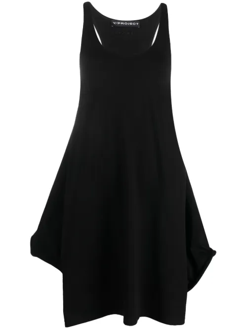 Robe courte Wire en coton mélangés - Y/Project - Modalova