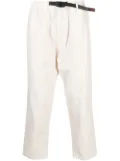 Gramicci buckle-fastening cotton cropped trousers - Neutrals