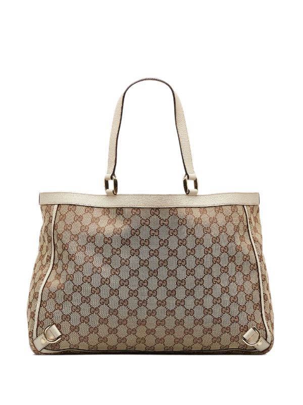 Gucci Pre-Owned GG-canvas Abbey Shoulder Bag - Farfetch