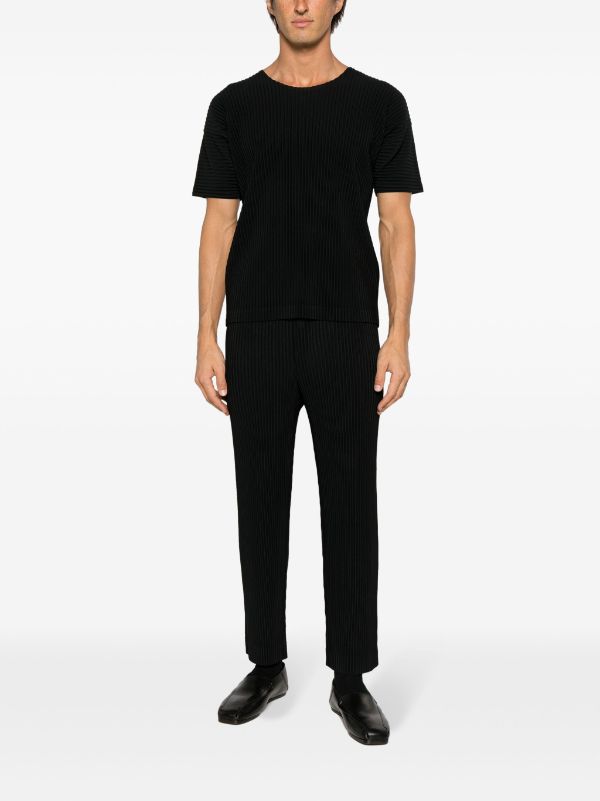 Homme Plissé Issey Miyake プリーツ ストレートパンツ - Farfetch