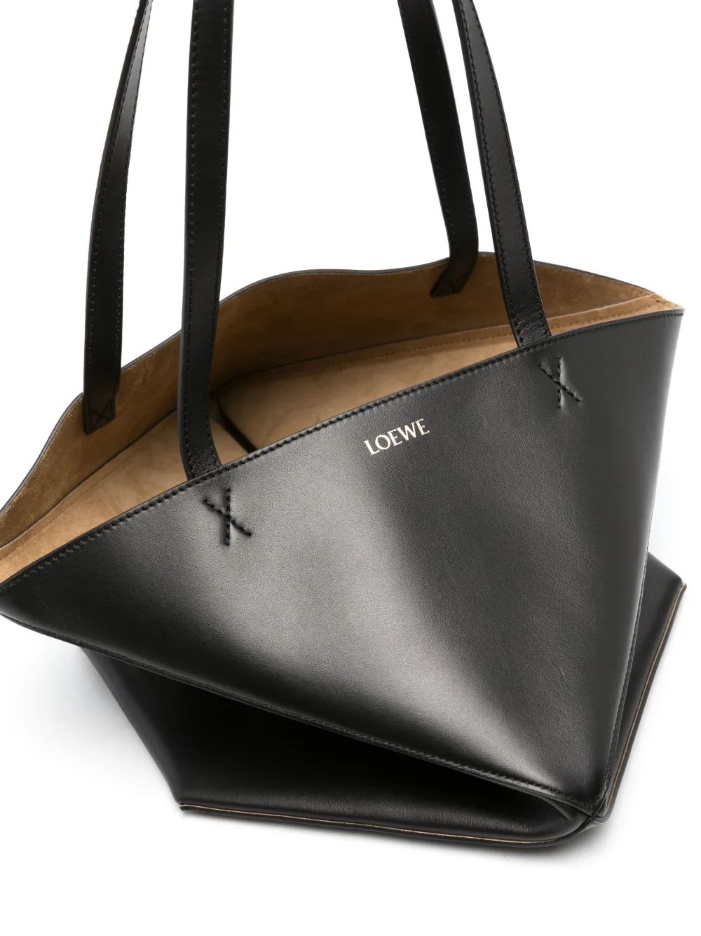 LOEWE Puzzle Fold shopper Zwart