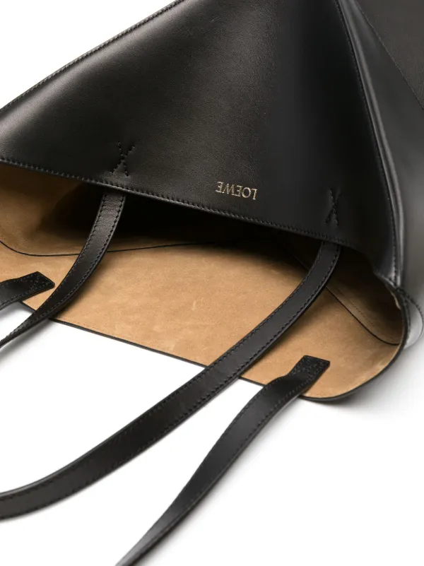 トートバッグ Loewe Puzzle Fold Tote black bag medium LOEWE Medium Puzzle Fold Tote Bag | Black | FARFETCH CA