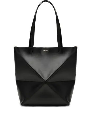 LOEWE パズル フォールド ハンドバッグ M | ブラック | FARFETCH JP