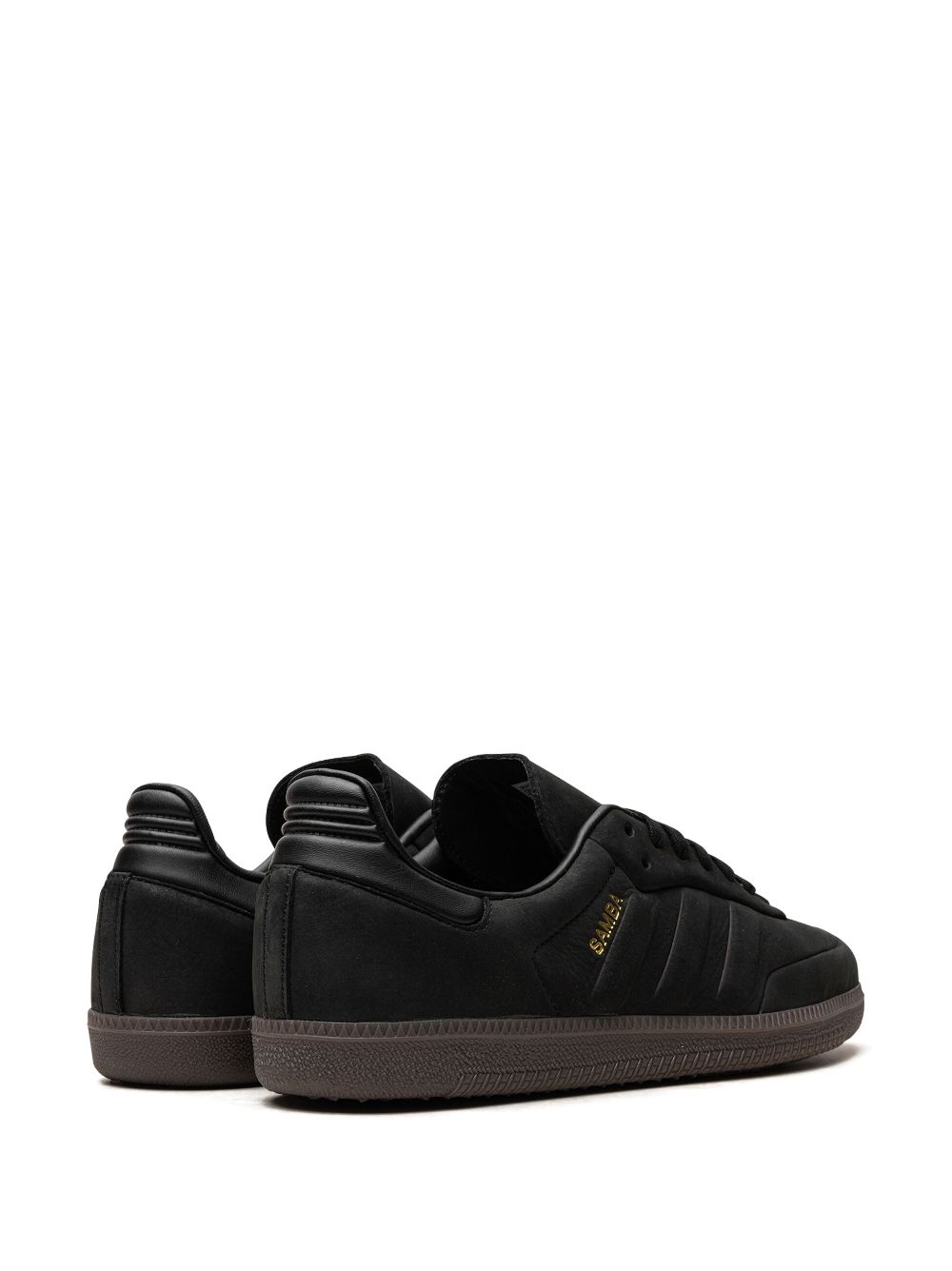 Shop Adidas Originals Samba "core Black/gum" Sneakers