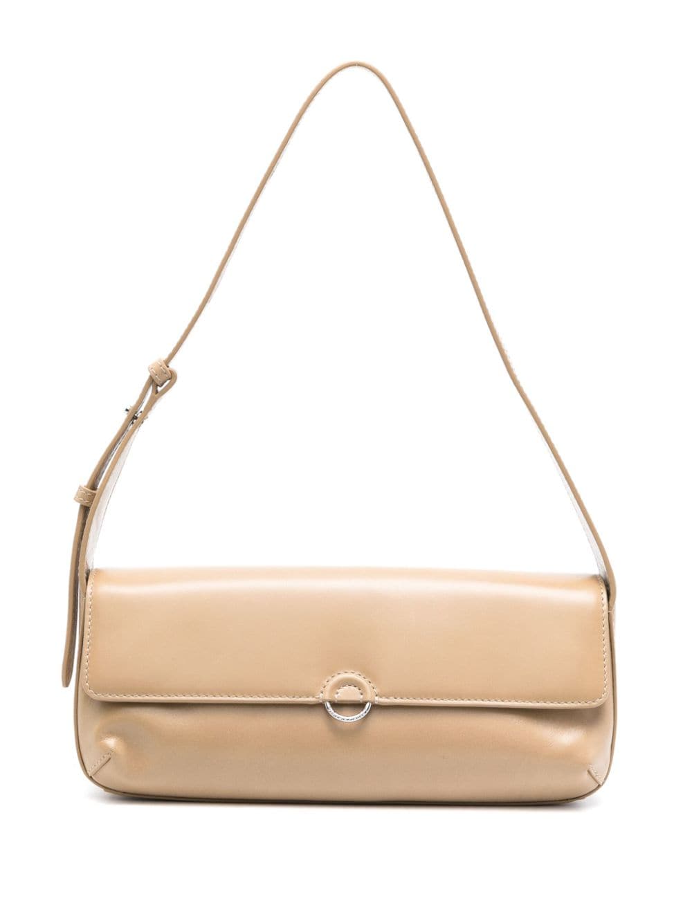 Claudie Pierlot Symmetry 26 皮质手提包 In Neutrals