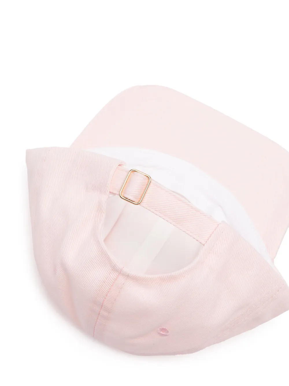 Casablanca La Joueuse logo-embroidered cap - Roze