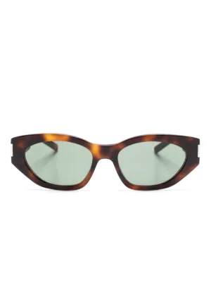 Gucci Eyewear GG1887S サングラス | ブラウン | FARFETCH JP