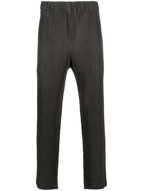 Homme Plissé Issey Miyake pleated straight-leg trousers