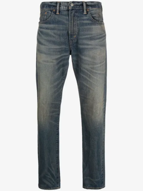 Ralph Lauren RRL slim fit-jeans med låg midja