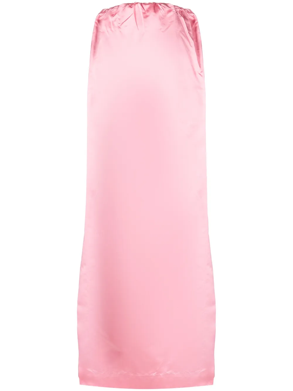 Sa Su Phi Gilda Long Silk Skirt In Pink
