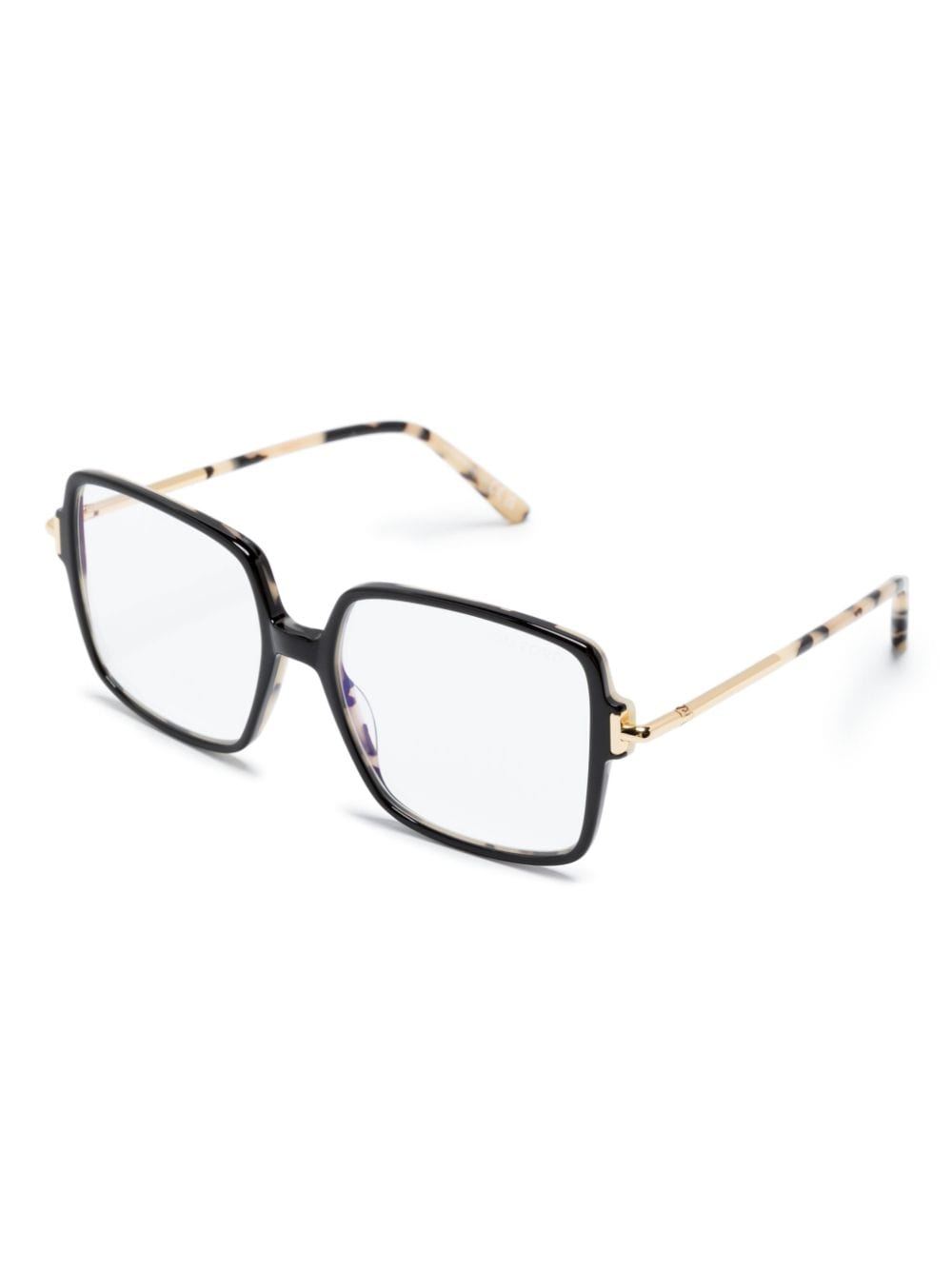 TOM FORD Eyewear Bril met vierkant montuur - Zwart