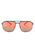 Maui Jim Shark's Cove pilot-frame sunglasses - Black