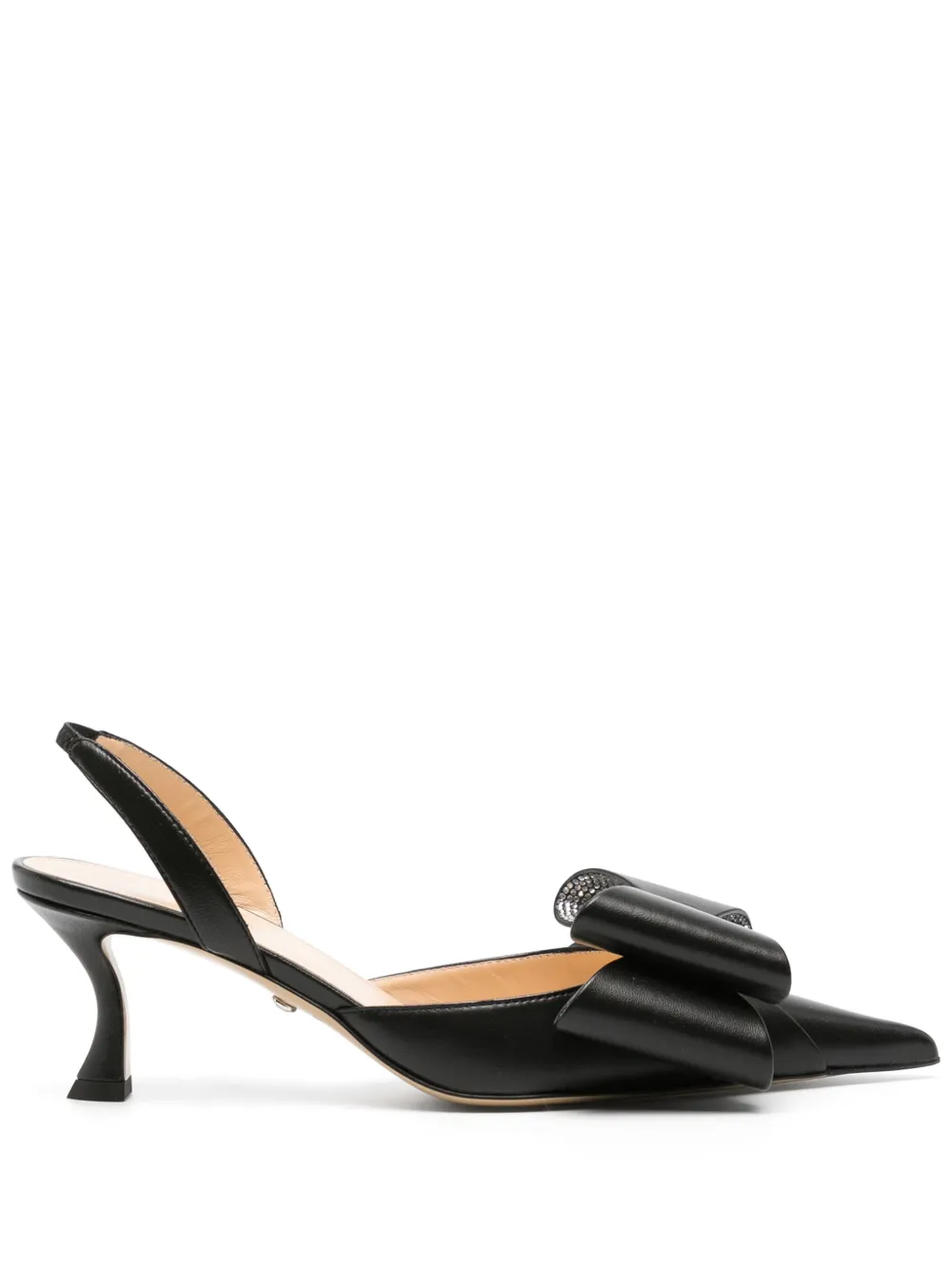 MACH & MACH Slingback pumps Zwart