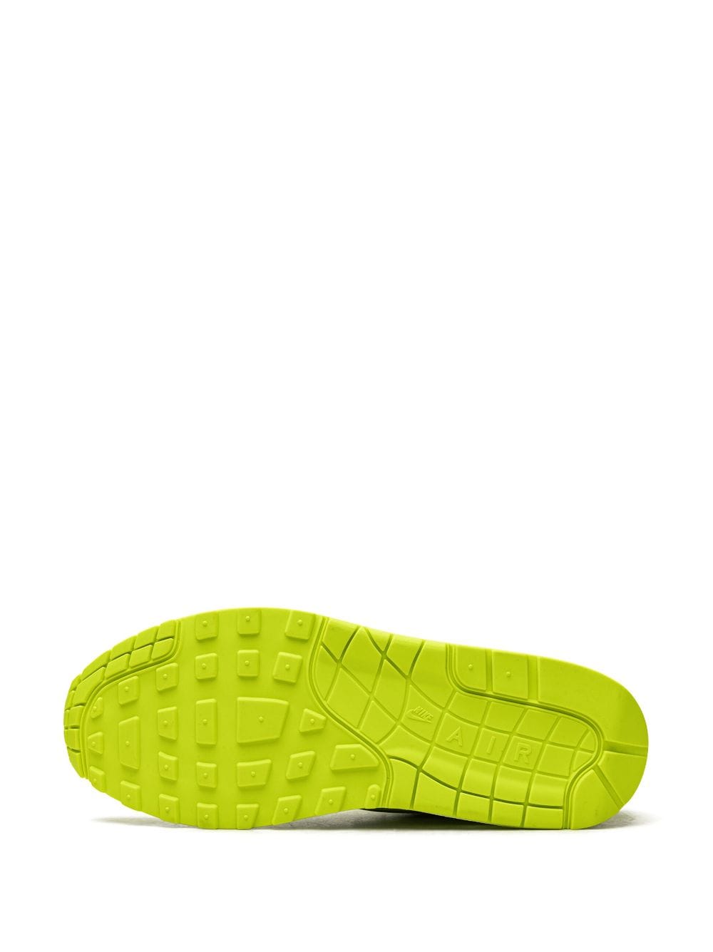 Shop Nike Air Max 1 Prm "volt" Sneakers In Green