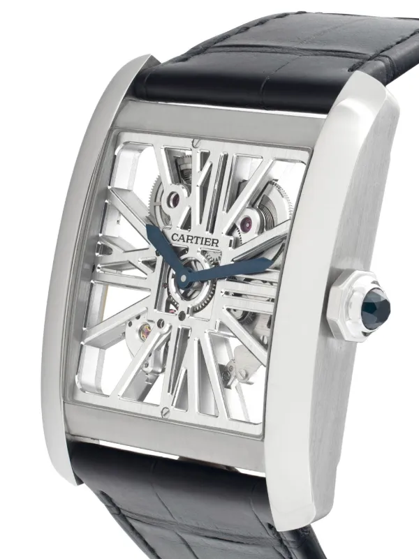 Cartier tank mc clearance skeleton