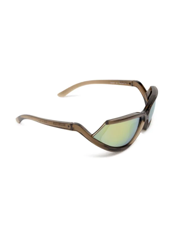 Balenciaga Eyewear Side Xpander キャットアイ サングラス | ブラウン