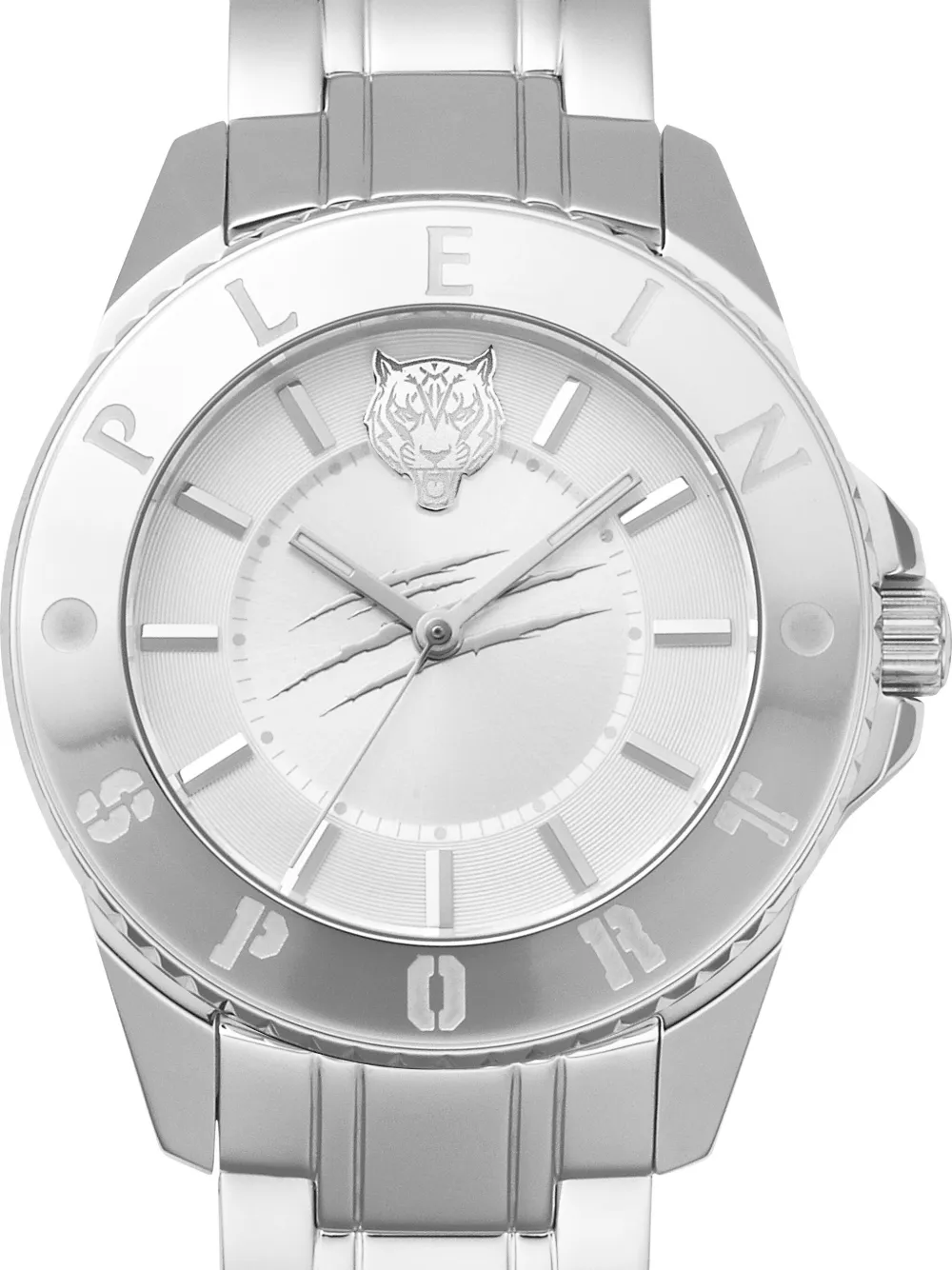  Plein Sport Montre En Acier Inoxydable 40 Mm - Argent 