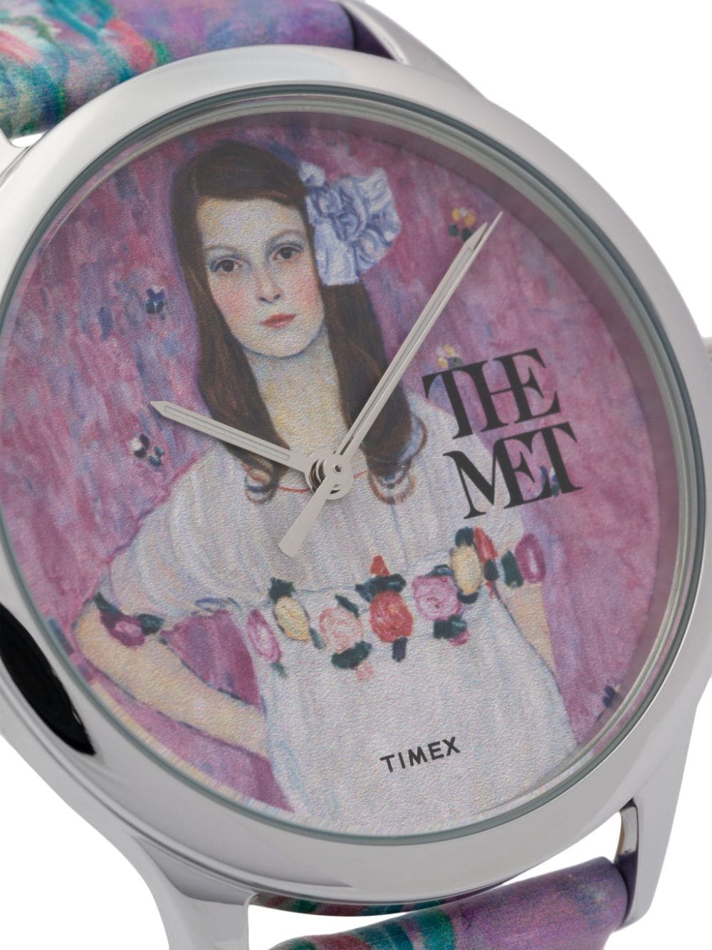 Shop Timex X The Met Klimt 40mm In Purple