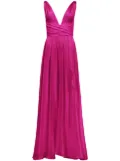 AZEEZA Cirrus silk gown - Pink