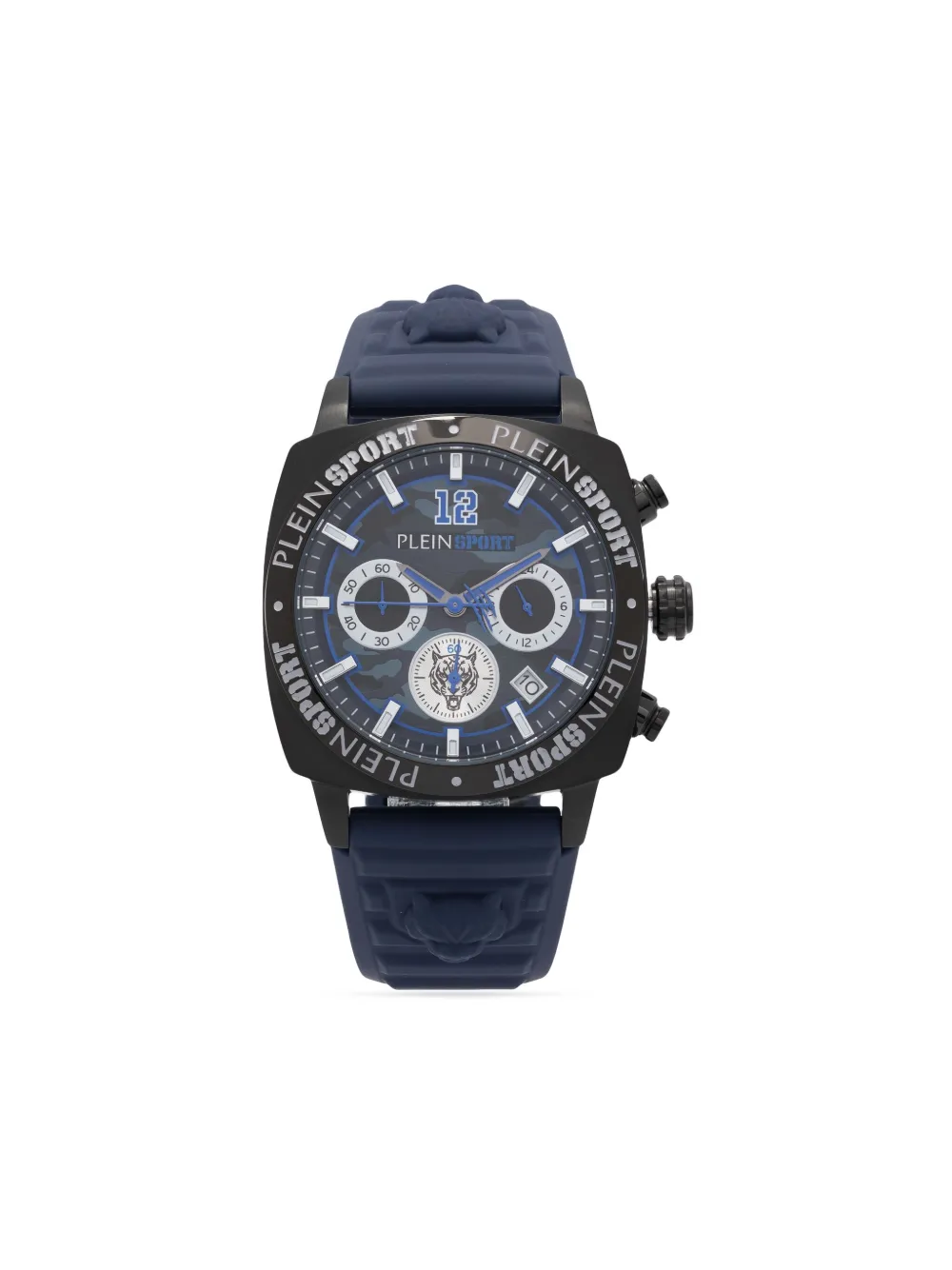 Plein Sport Wildcat Chrono 40mm 腕時計 - ブルー Plein Sport Wildcat Chrono 40mm 腕時計 - ブルー
