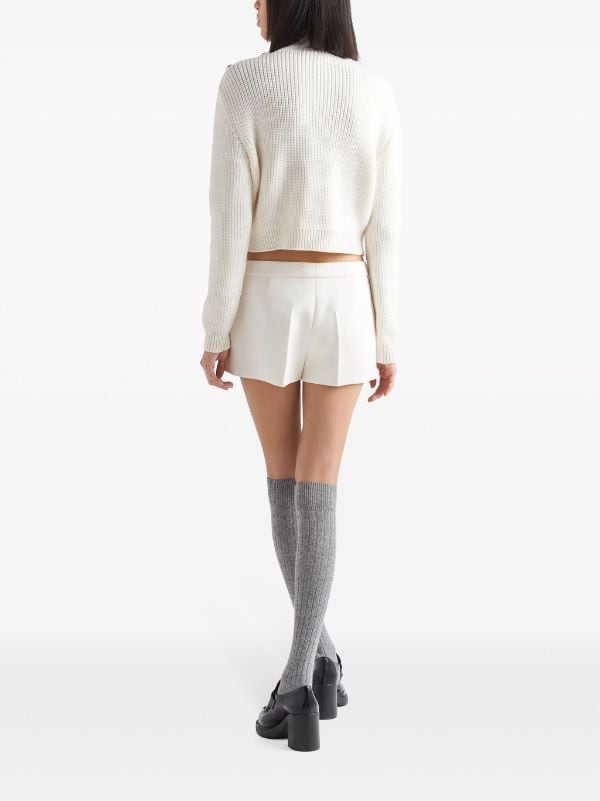 Prada button-embellished Wool Jumper - Farfetch