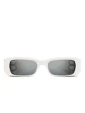 Balenciaga Eyewear Dynasty rectangle-frame sunglasses - White